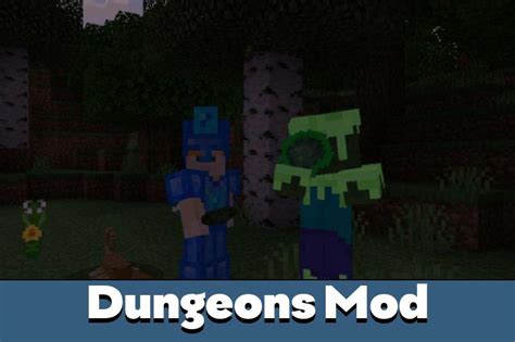 Download Dungeons for Minecraft PE mod: Minecraft Dungeons Mod