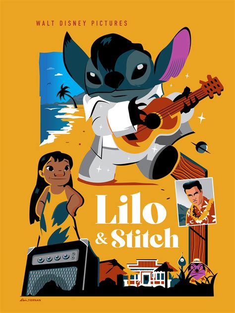 Lilo & Stitch Poster Art on Behance