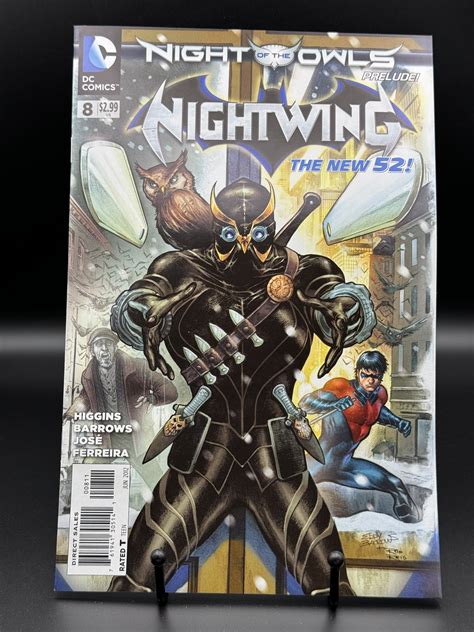 DC Comics Nightwing The New 52 Comics 8 Night of the Owls Prelude ...