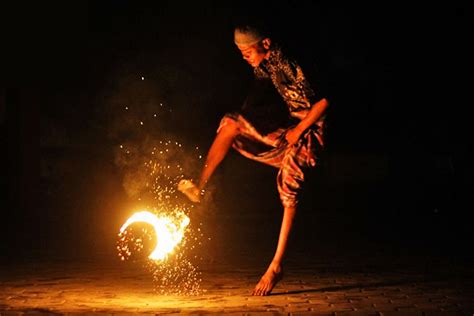 Sepak Bola Api A Game Where Football Is Played With Fire