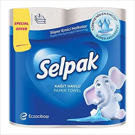 Selpak Super Absorbent Kitchen Paper Towel Sheets X Ply Pack Of