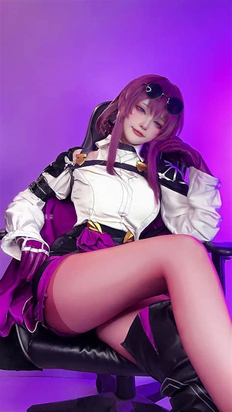 Senyamiku Cosplay Nhân Vật Kafka Trong Honkai Star Rail
