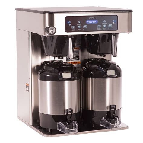 Bunn Icb Twin Twin Infusion Series Coffee Brewer For Thermofresh Servers Stainless 120 240v