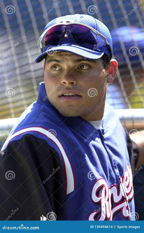 Ivan Rodriguez Texas Rangers Editorial Stock Image Image Of Portrait