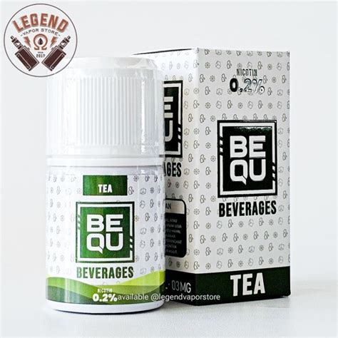 Jual FREEBASE LIQUID BEQU Tea 60ML 3MG AUTHENTIC Shopee Indonesia