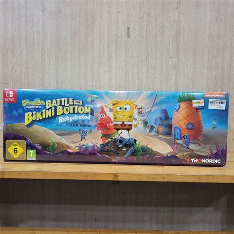 Spongebob Battle For Bikini Bottom Rehydrated F U N Edition Video Gaming Video Games