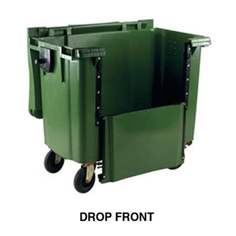 Drop Front Wheelie Bin 660 Ltr