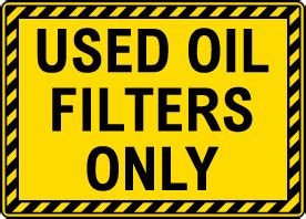 Used & Waste Oil Signs - Get 10% Off Now