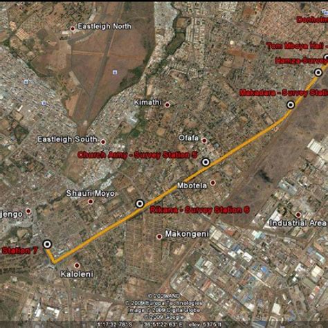 Crossing Behaviour Of Pedestrians On Jogoo Road Download Scientific