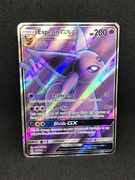 Espeon GX Full Art Pokemon Karte Kaufen Auf Ricardo