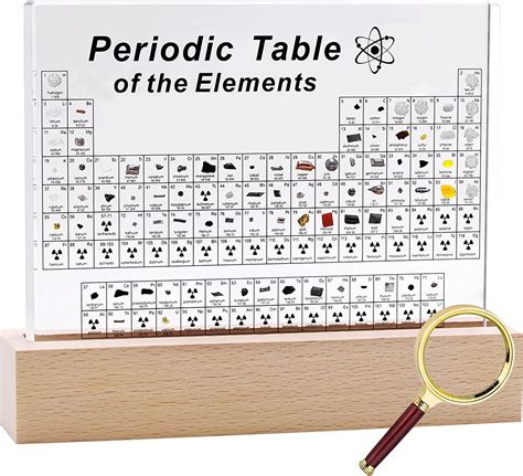 Amazon Sethvill Periodic Table With Real Elements Inside