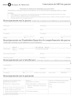 Dpa Bmo Form Fill Out And Sign Printable Pdf Template Signnow