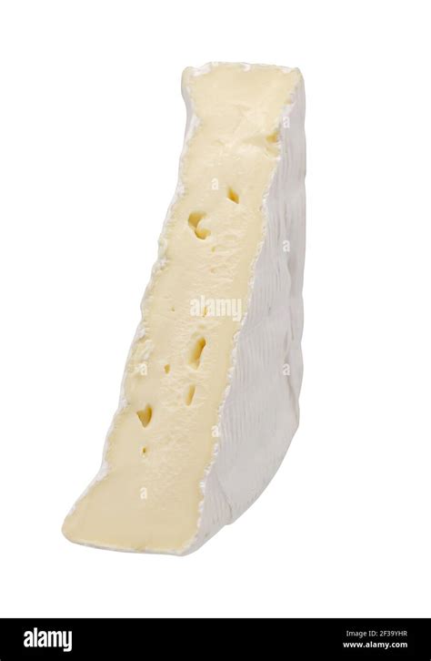 Camembert Or Brie Cheese Isolated On White Background Soft Cheese