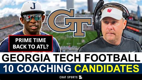 Georgia Tech Football Head Coaching Candidates Ft Deion Sanders And Hugh Freeze Geoff Collins