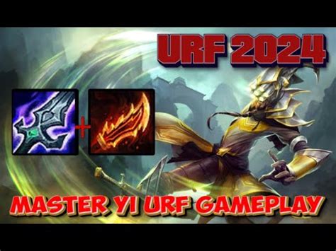 Master Yi Can Dodge Anything In Urf Full Master Yi Urf Gameplay