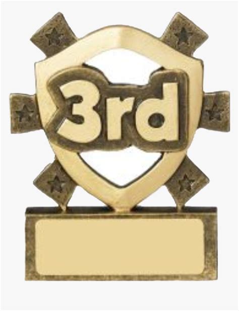 Third Place Trophy Png Pic - 3rd Winner Trophy, Transparent Png ...