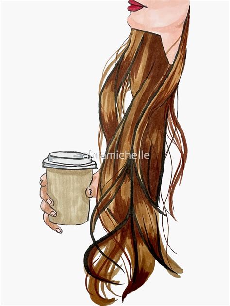 Coffee To Go Sticker For Sale By Abramichelle Redbubble