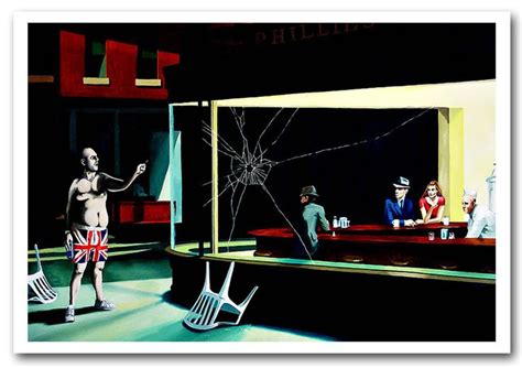 British Nighthawks Banksy Banksy Prints Banksy Art