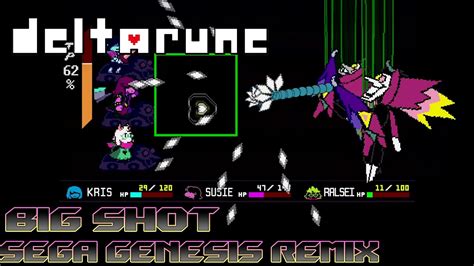 Deltarune Chapter 2 Big Shot Sega Genesis Remix Youtube