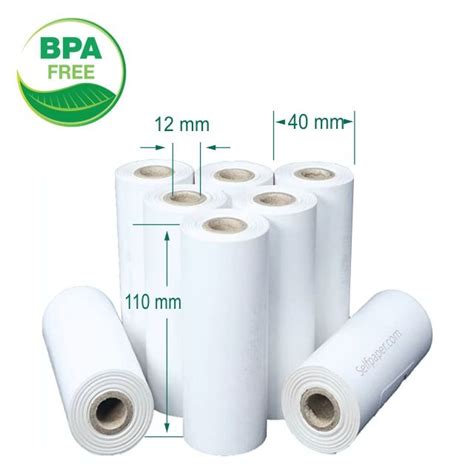 Papel T Rmico X X Rollos Sin Bpa En Envase