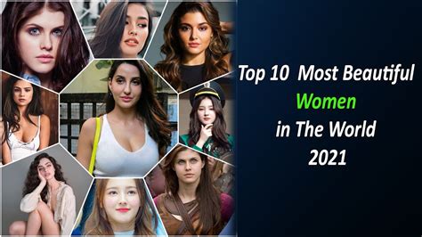 Top 10 Most Beautiful Girls In The World 2021 Youtube