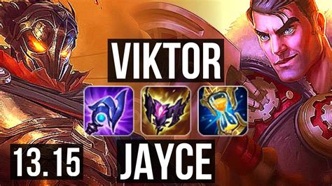 Viktor Vs Jayce Mid Solo Kills M Mastery Godlike