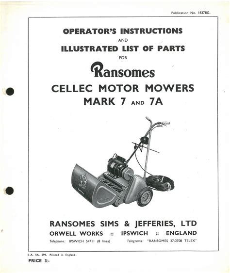 5 Ransomes Mower Parts Diagram Rhisteunis