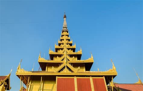 Premium Photo Mandalay Royal Palace Roof Detail Myanmar