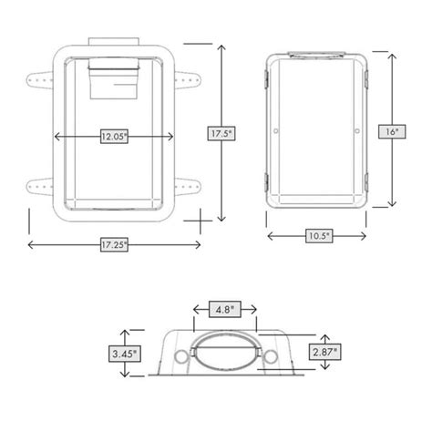 Recessed Dryer Vent Box Dundas Jafine