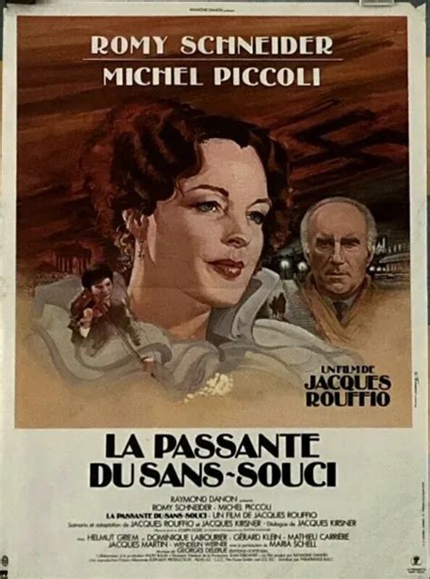 ROMY SCHNEIDER MICHEL Piccoli LA PASSANTE DU SANS SOUCI J Rouffio 1982