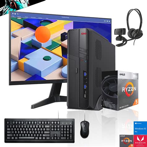 Ripley Pc Mini Monitor Perif Amd Ryzen Gt Gb Tb Vega Wifi