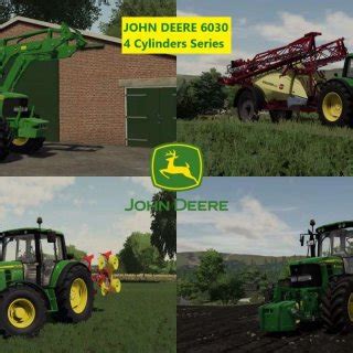 John Deere 6030 Series 4 Cylinders V1 0 1 0 FS25 FS22 Mod