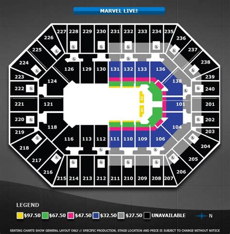 Marvel Stadium Seating Map