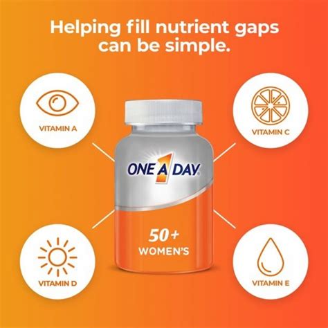 Womens 50 Multivitamin Bayer One A Day 65ct On