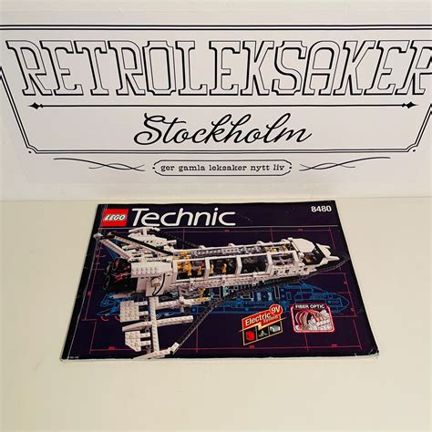 Lego Technic Instruktion Til K P Fr N Retroleksaker P Tradera