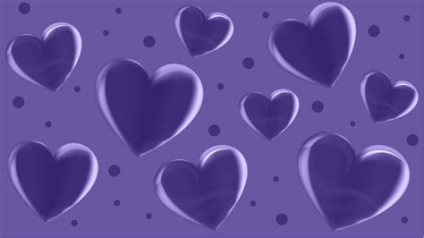 Free Purple Heart Background Template Edit Online And Download