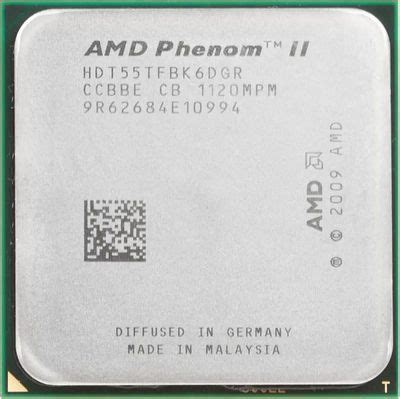 Инструкция руководство по эксплуатации для процессор AMD Phenom II X6