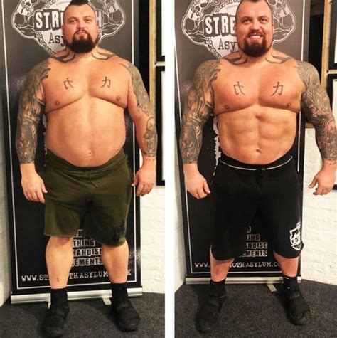 Eddie Hall Weight Loss Strongman Reveals Low Carb Diet Plan Helped Him Shed Five Stone