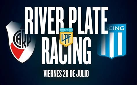 Liga Profesional River Enfrenta A Racing Y Luego Recibirá El Trofeo