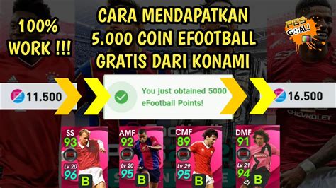 Cara Mendapatkan Coin Efootball Gratis Dari Konami Pes