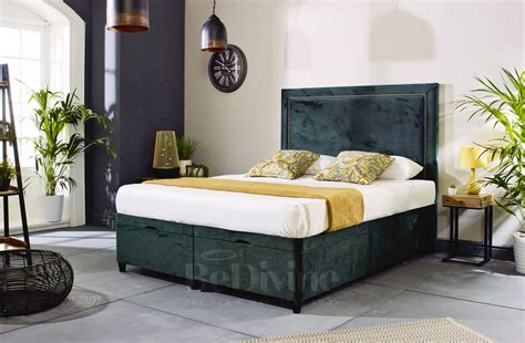 Iconic Upholstered Divan Ottoman Bed - BeDivine - The Bed & Mattress Shop