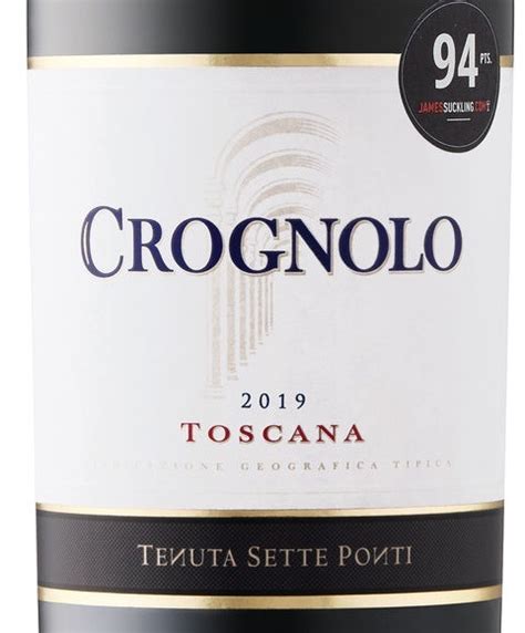 Tenuta Sette Ponti Crognolo 2019 Expert Wine Review Natalie MacLean