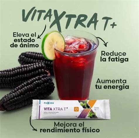 Fuxion Vita Xtra T Bebida Energizante Y Antioxidante