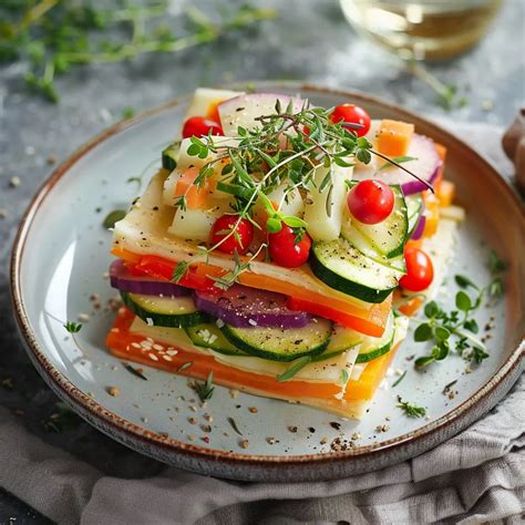 Mille Feuille de Légumes Recettes et saveurs