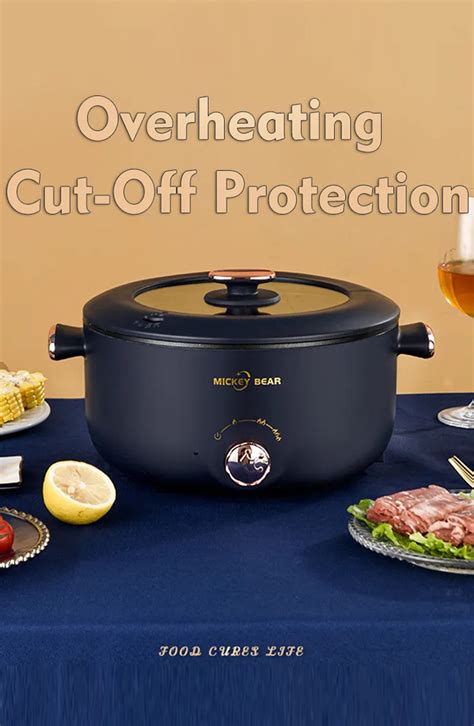 COD L Electric Cooker Non Stick Electric Pot Mini Multi Electric Pot Hot Pot Multi CookerPot