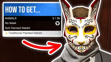 How To Get The Traditional Painted Rabbit Mask In Gta Online