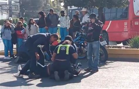 Estudiante Lesionada Tras Ser Impactada Por Motociclista Noticias De