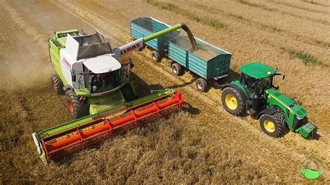 Ernte XXL 5 Mähdrescher 4x JOHN DEERE T660 CLAAS Lexion 660