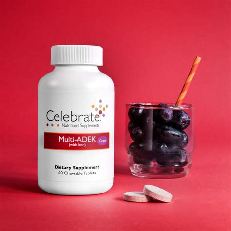 Our Chewable Multi Vitamin Adek With Iron Tablets Have The Highest