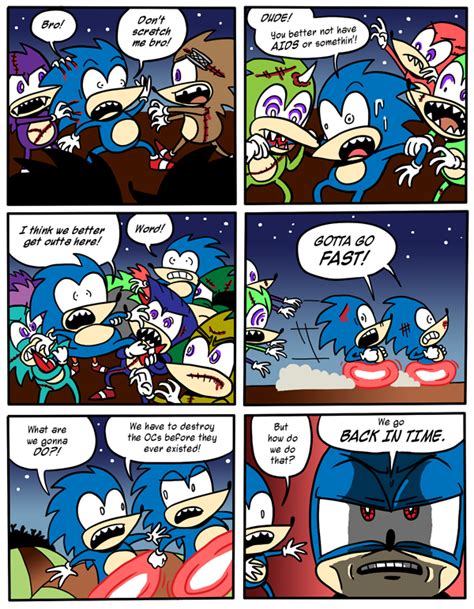 Sonic And Sonic And The Attack Of The Ocs 05 By Hakaba Hime On Deviantart